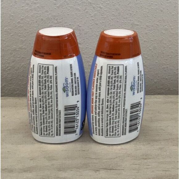 Organic Monk Fruit Sweetener Squeezable French Vanilla Two Pack Combo 2/2024Exp - Picture 2 of 3